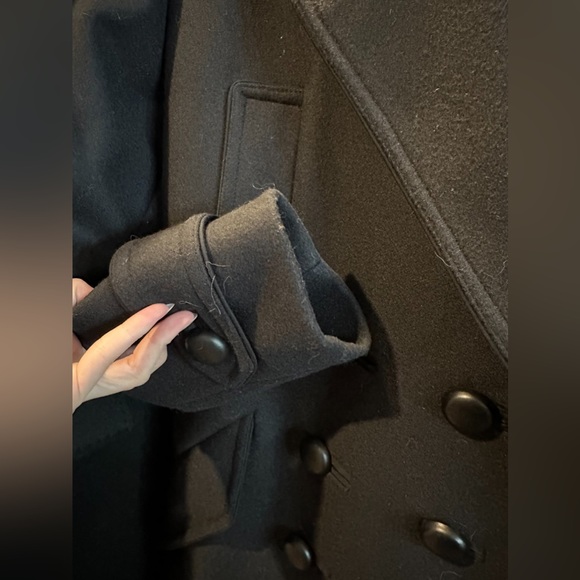 Isabel Marant Karly NAVY Wool Coat - Picture 7 of 10